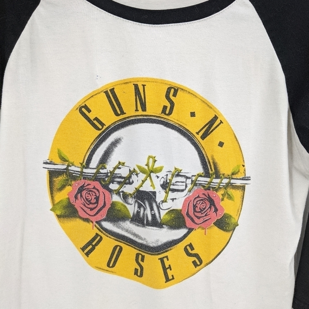 DreaGal GUNS N ROSES 3/4 Ringer Tee - Picture 2 of 5